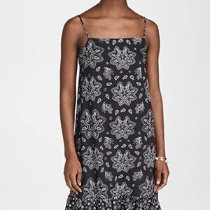 Sokie Collective Spaghetti Strap Tier Midi Dress